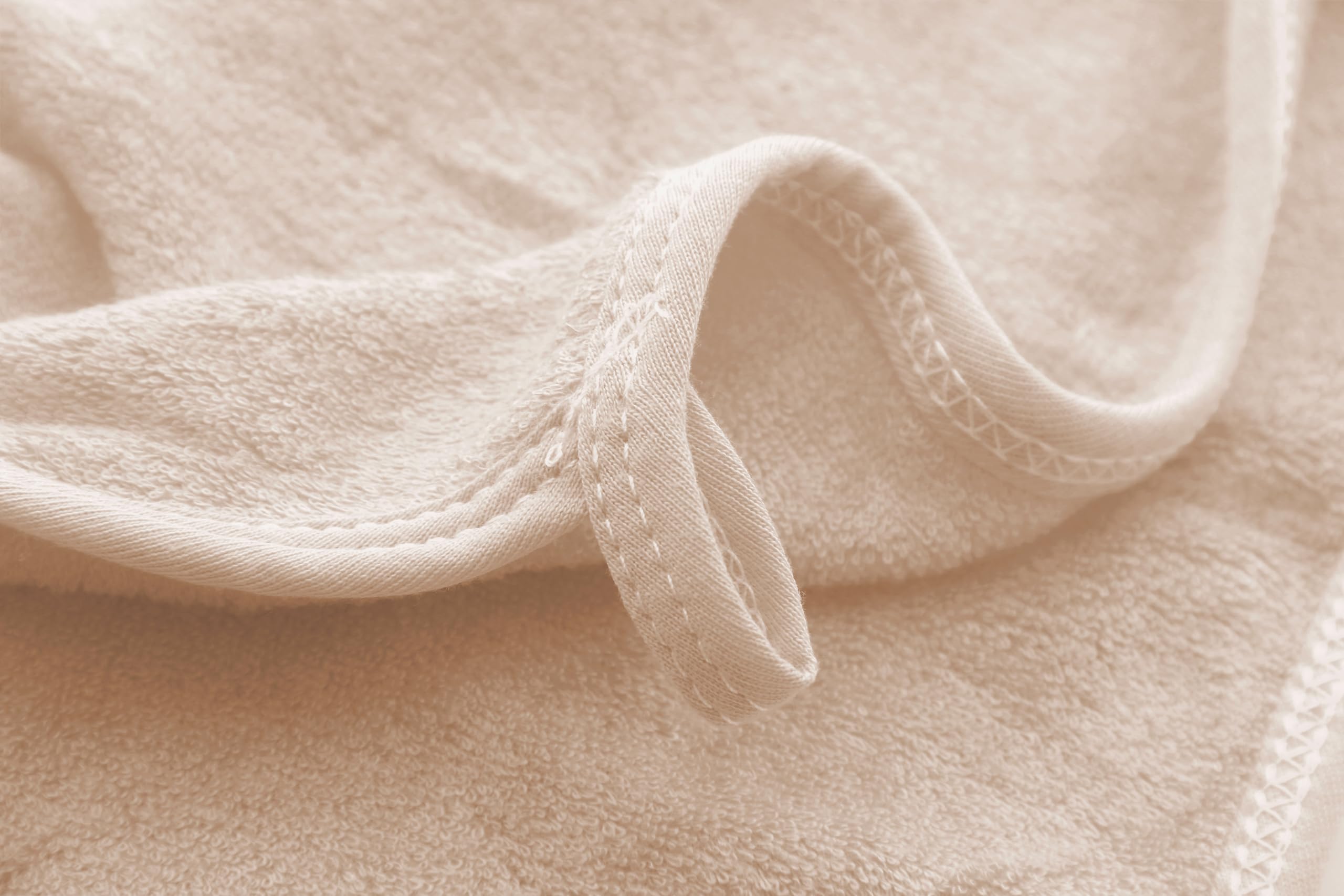 HIPHOP PANDA brown washcloth detail shows softness and color.