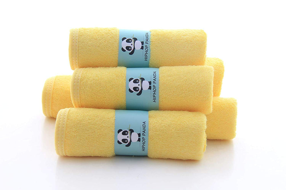 HIPHOP PANDA delicate-skin care cloth for bath or makeup removal demonstrates versatility