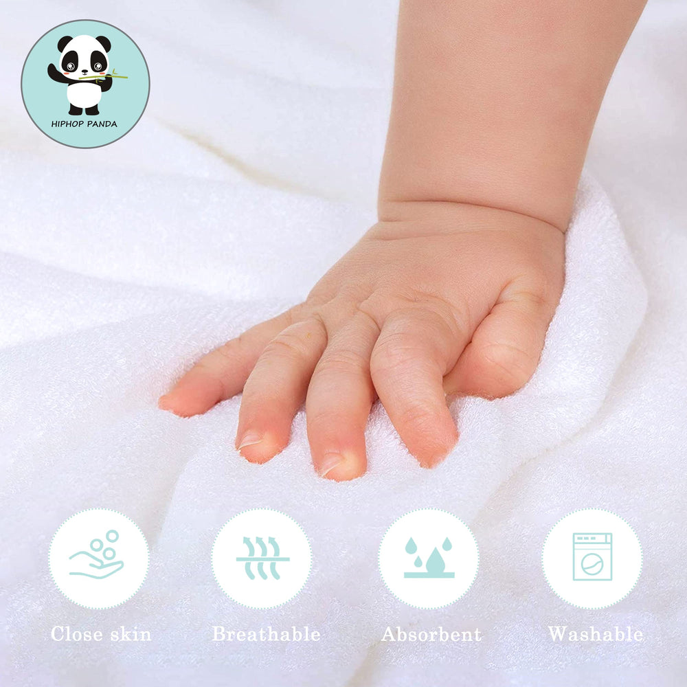 HIPHOP PANDA gift-ready towel showcased for baby shower ideas