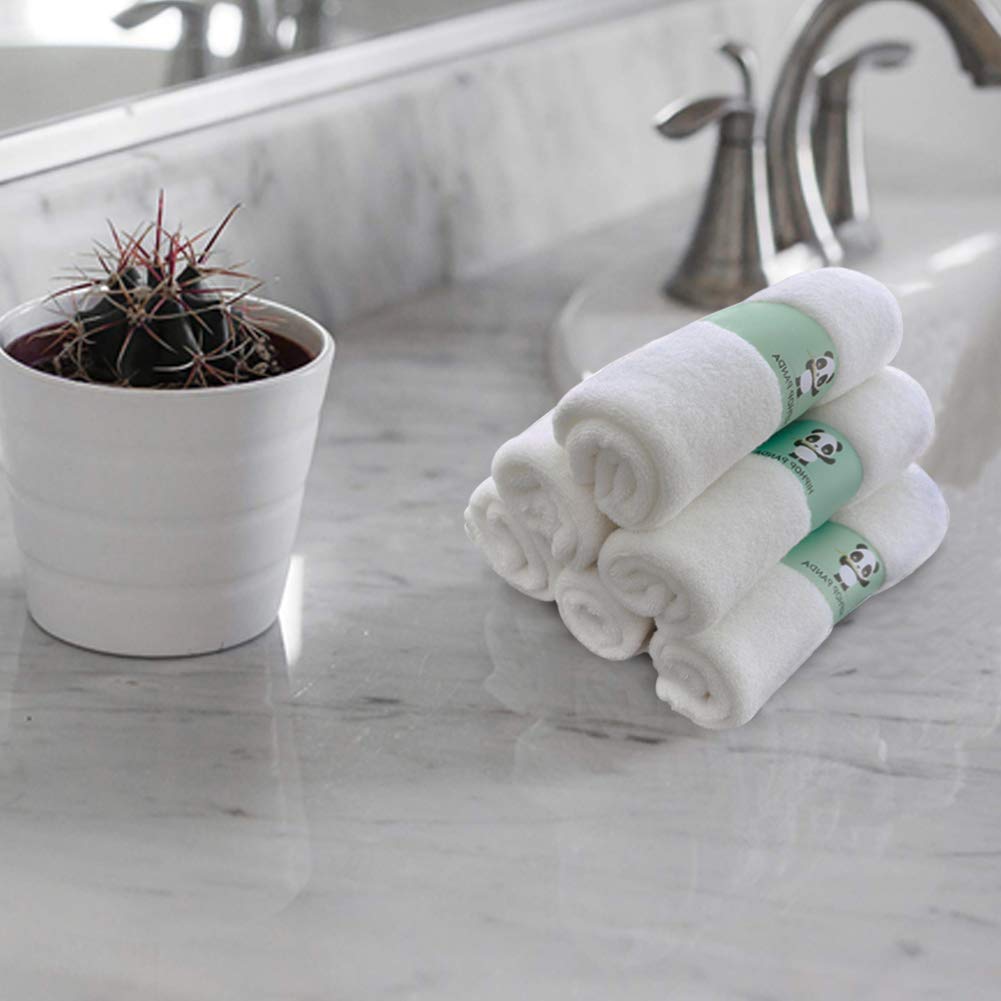 HIPHOP PANDA gray stripe design image showcases stylish skin-friendly bath cloths.