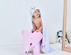 HIPHOP PANDA 2-layer towel absorbs more and dries faster