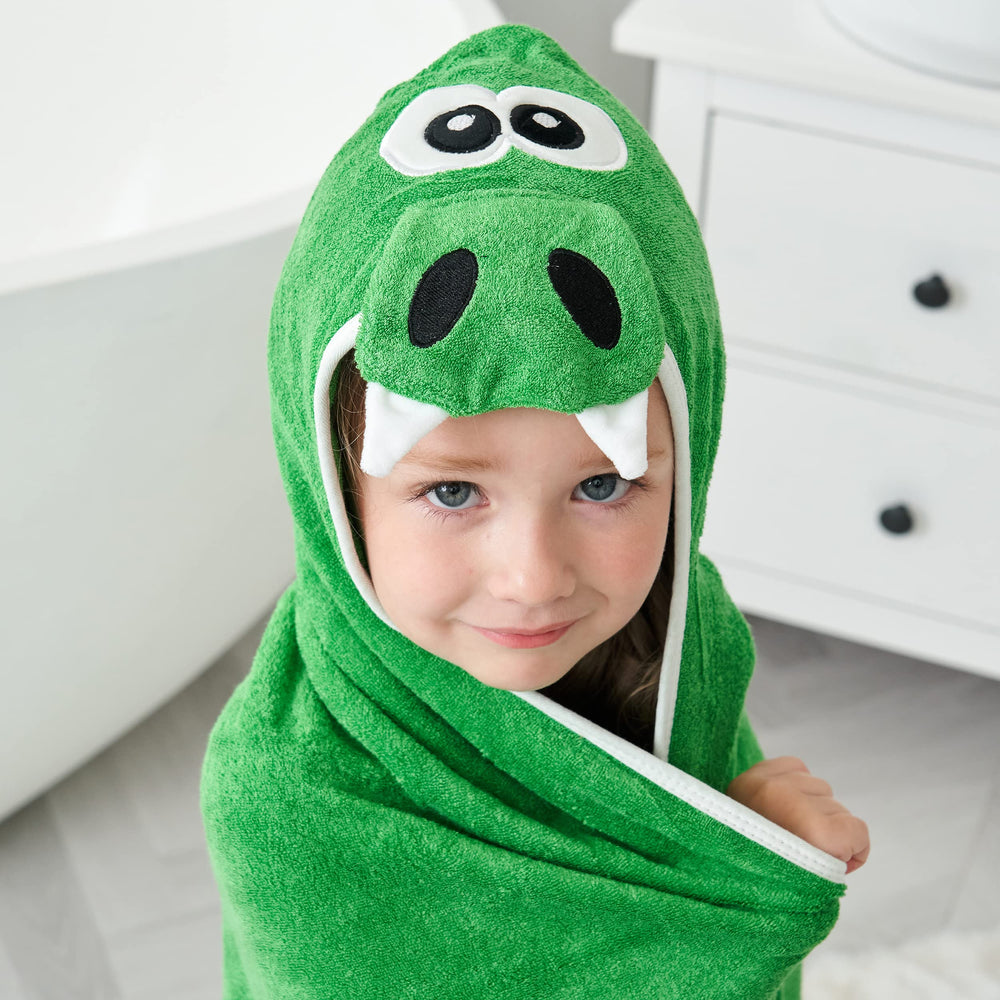 HIPHOP PANDA extra-thick 500gsm towel keeps baby dry and cozy