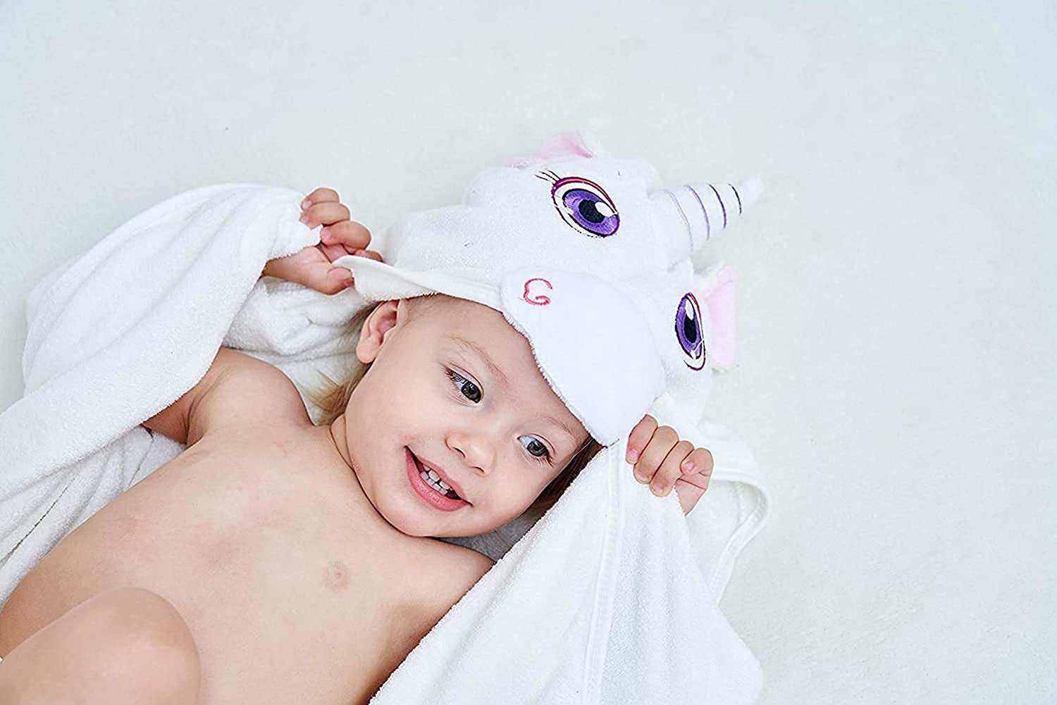 HIPHOP PANDA newborn towel is easy to wash and reuse.