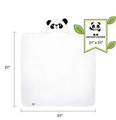 HIPHOP PANDA hooded towel soft, quick-drying after bath