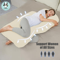 HIPHOP PANDA leg and hip support helps maintain proper alignment during sleep.