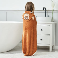 HIPHOP PANDA newborn swaddle-blanket use towel enhances bath-time versatility.