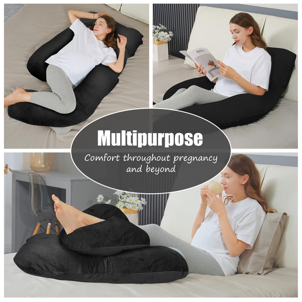 HIPHOP PANDA pillow doubles as nursing and lounging support