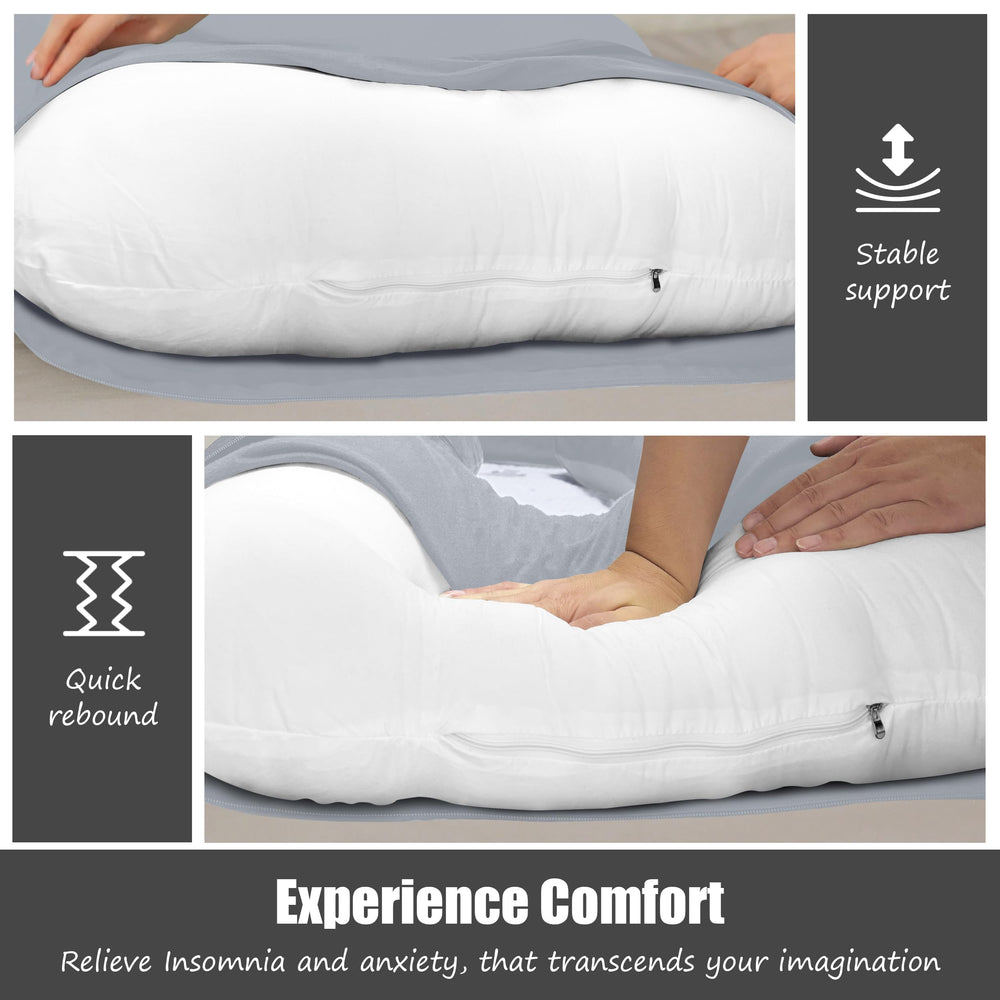 HIPHOP PANDA pillow used for nursing or reading as multipurpose aid.