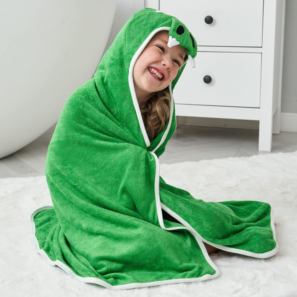 HIPHOP PANDA rayon bamboo towel offers ultra-absorbent, silky-soft baby care