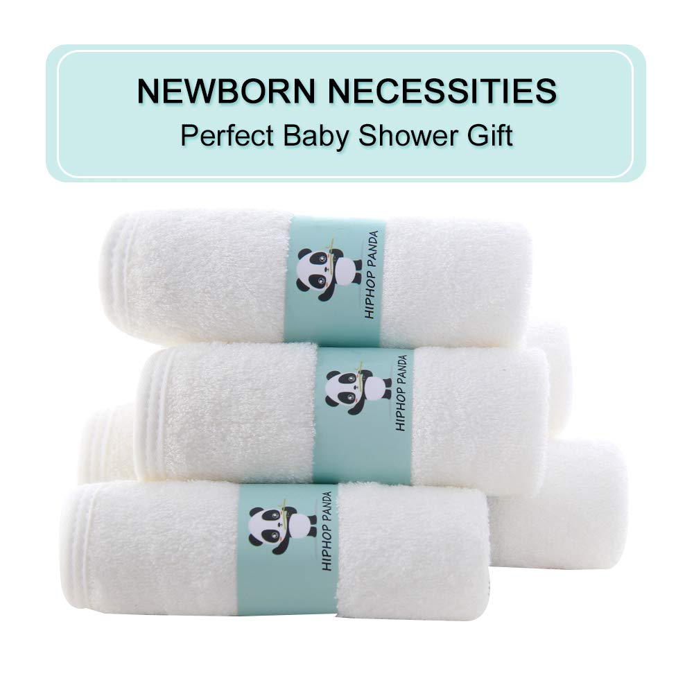 HIPHOP PANDA reusable baby washcloth pack supports daily care routines.