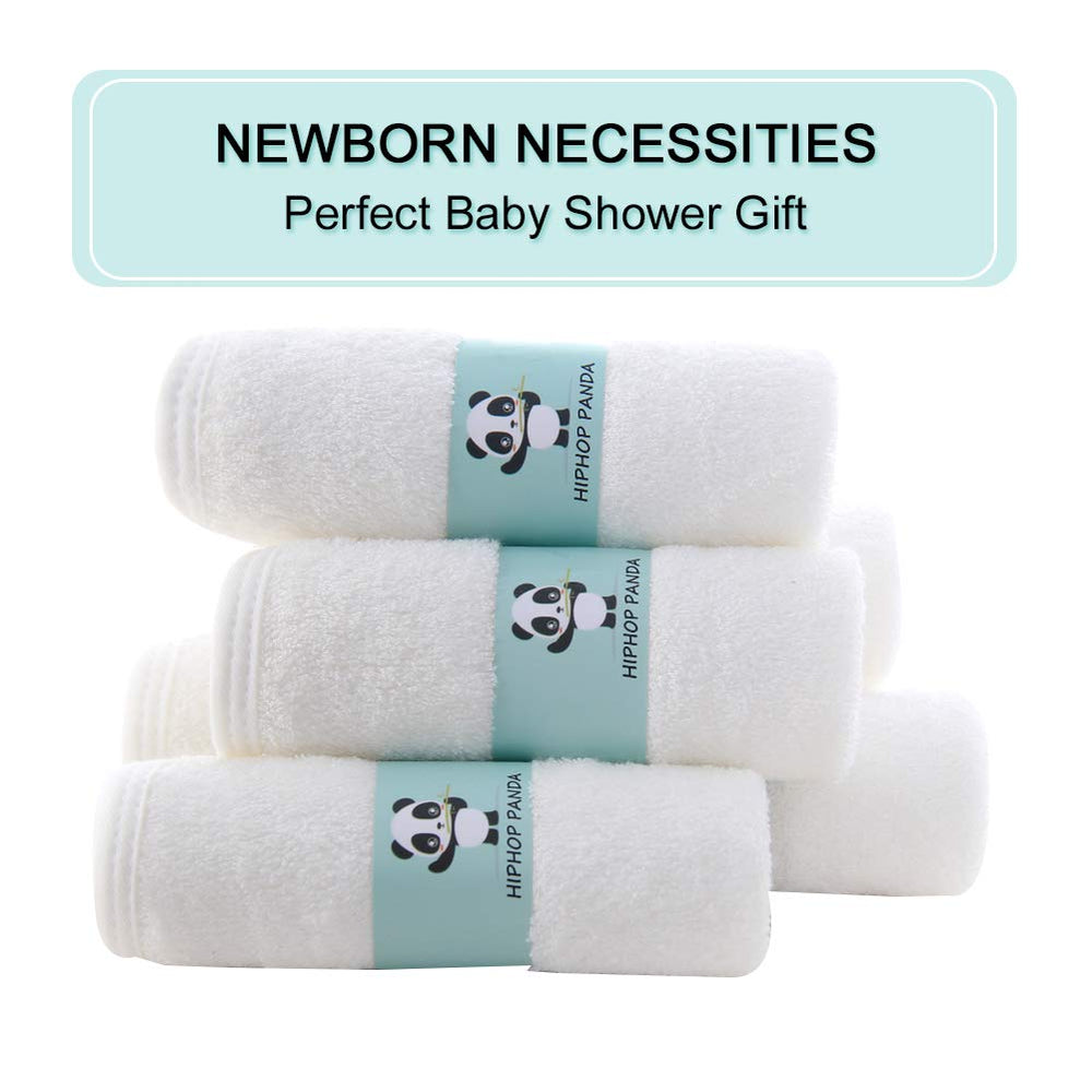 HIPHOP PANDA reusable baby washcloth pack supports daily care routines.