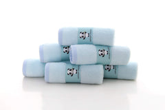 HIPHOP PANDA reusable washcloths six-pack, eco-friendly and durable for daily use.