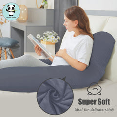 HIPHOP PANDA U-pillow belly cradle offers late-pregnancy belly support