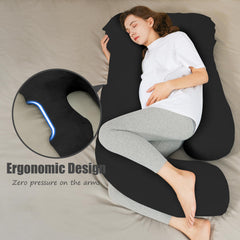 HIPHOP PANDA U-Shaped Pillow removable cover for easy washing and hygiene