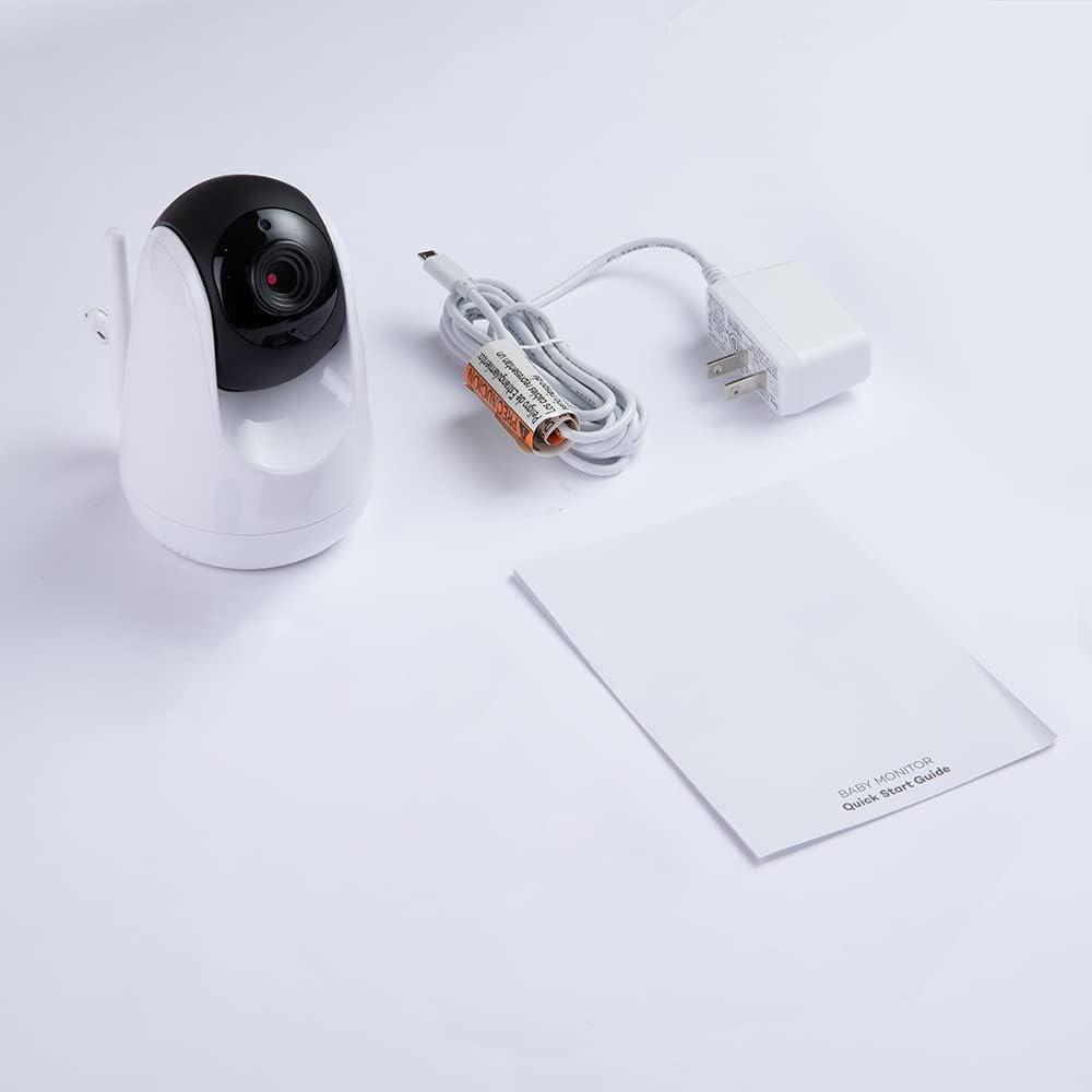 HiPP baby monitor camera two-way-talk enables quick parent-child communication.