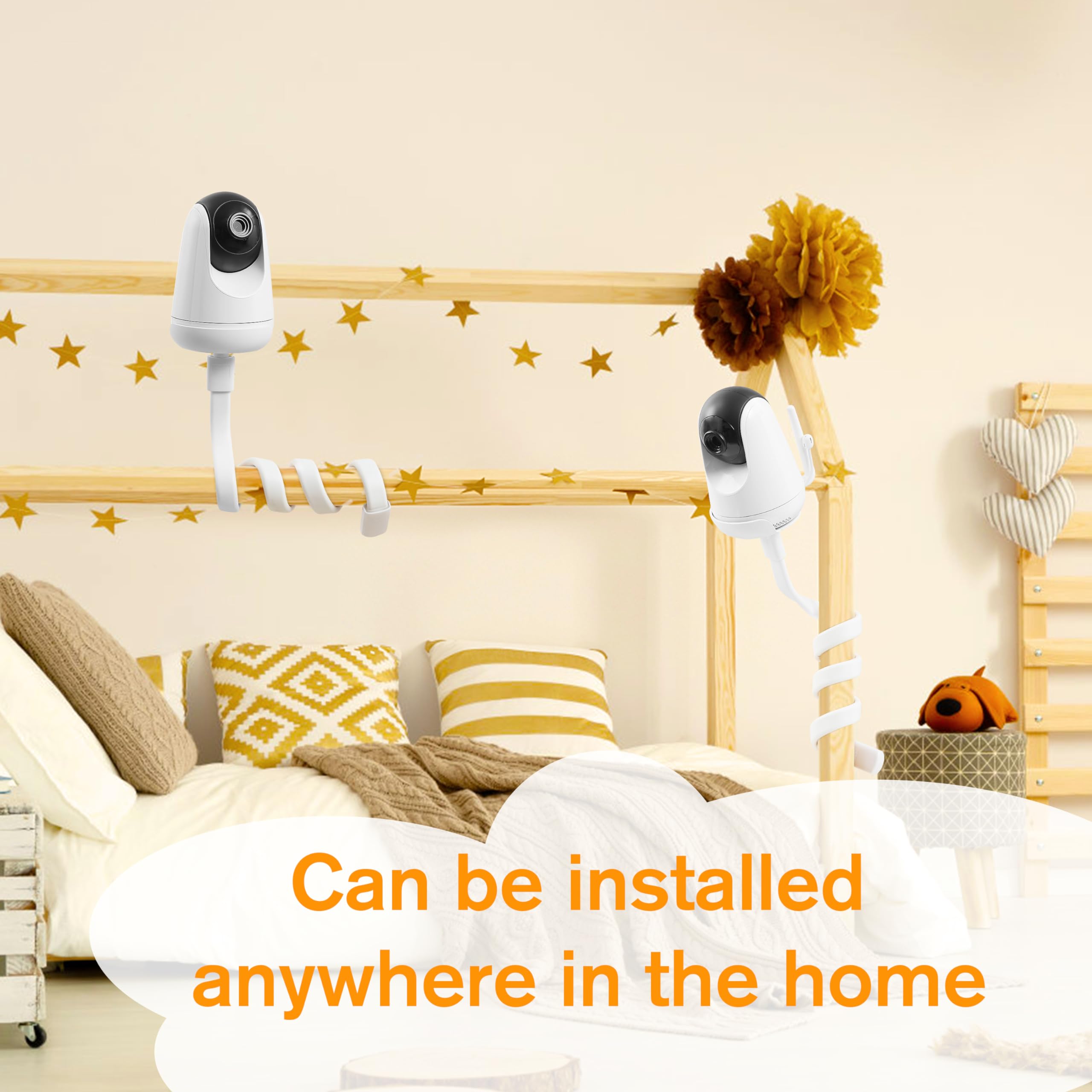 HiPP mount uses sturdy stainless steel and silicone for durability