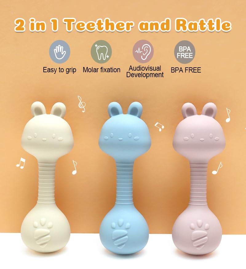 HippoBaby rattle in stroller demonstrates on-the-go sensory play