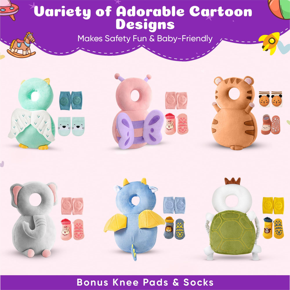 HippoBaby Turtle adjustable chest buckles secure cushion during active play