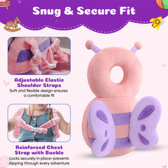 HippoBaby Turtle soft velvet fabric detail emphasizes breathable, skin-friendly comfort