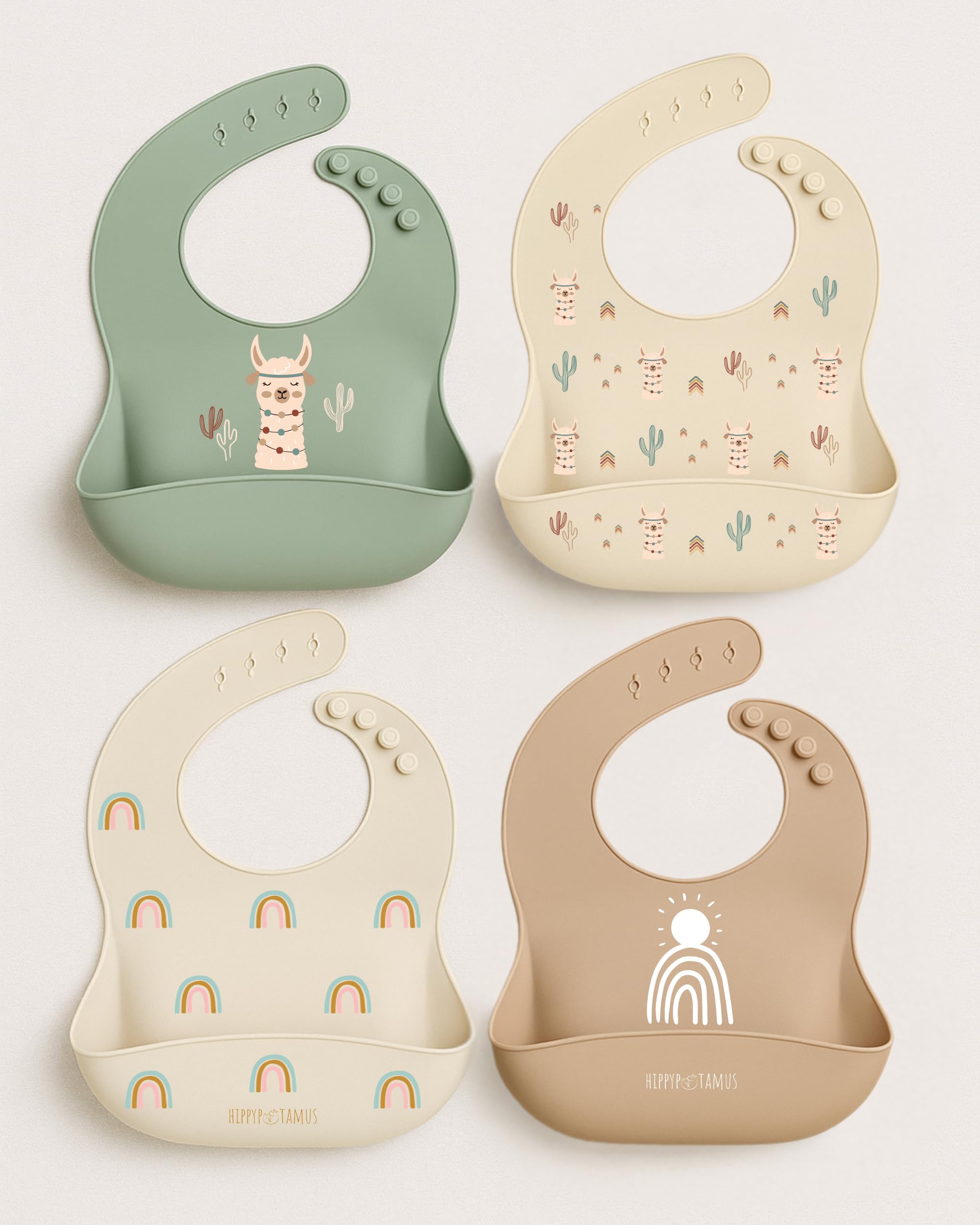 Hippypotamus silicone skin is soft and flexible on baby's skin