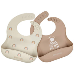 Hippypotamus silicone baby bib with soft waterproof material for gentle feeding