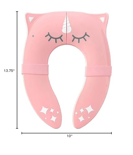 Hippypotamus compact, lightweight seat supports easy potty training.
