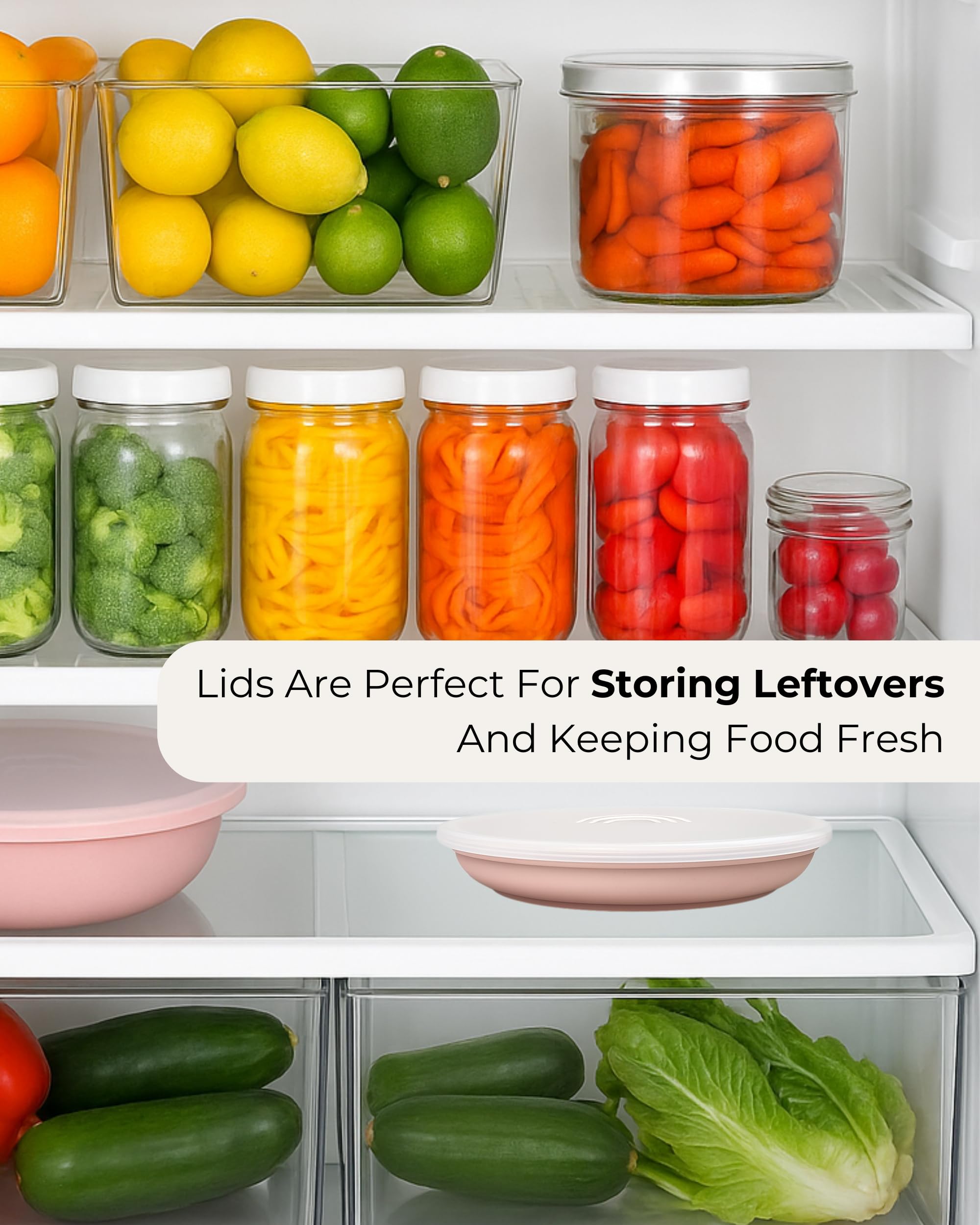 Hippypotamus lid fits 7.75-inch silicone plates for quick snacks.
