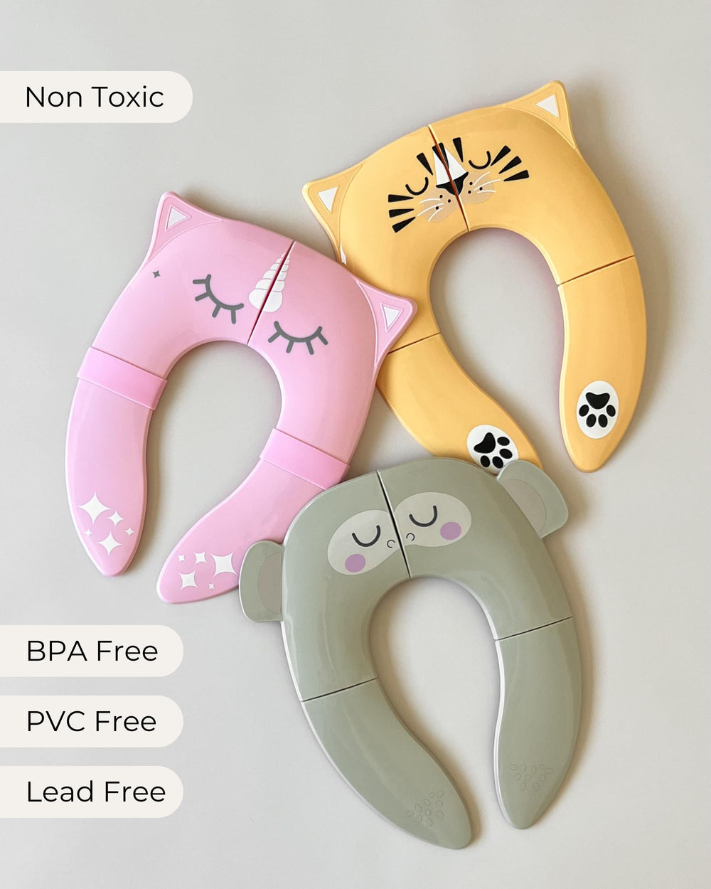 Hippypotamus removable joint covers simplify cleaning and storage.