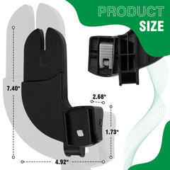Hiumtree stroller car-seat adapter demonstrates quick, secure pairing for travel systems.