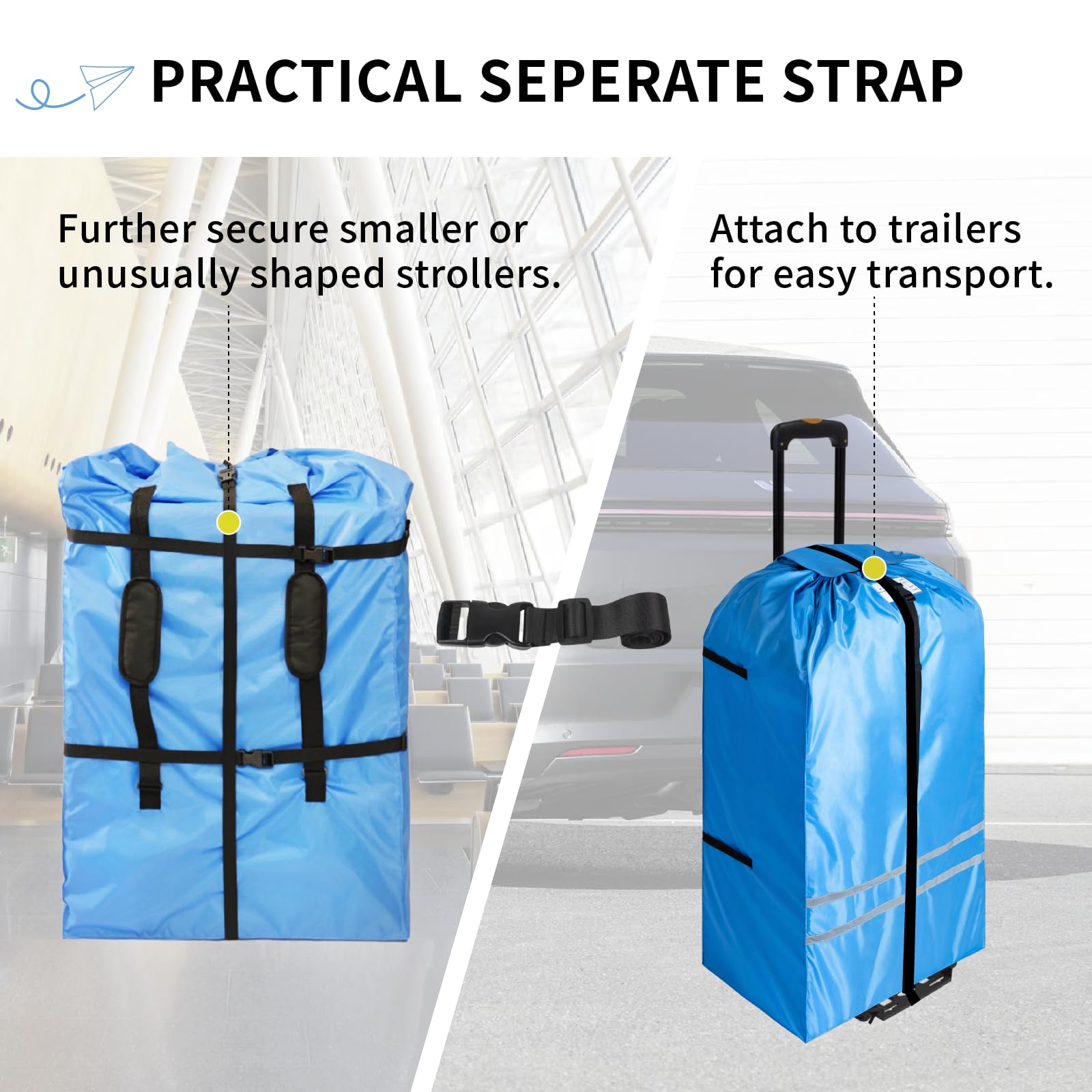 Hiviva bag with built-in ID card for quick gate identification
