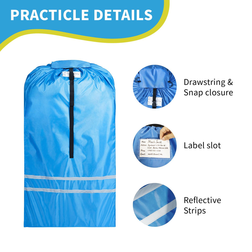 Hiviva extra-large dimensions 50h x 26w x 18d fit oversized strollers