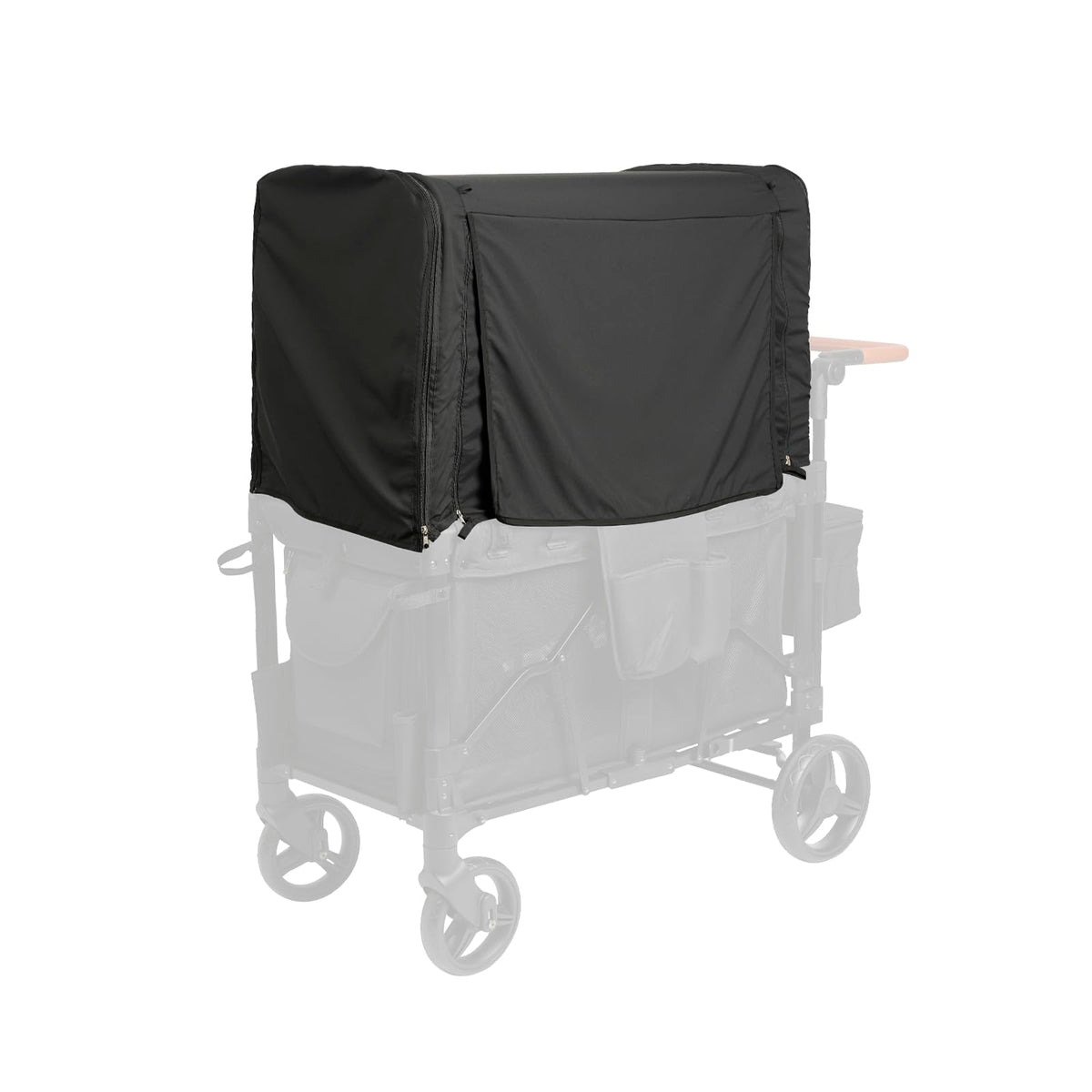 Hiviva W4 Luxe Elite sunshade provides shade and UV protection for your child.