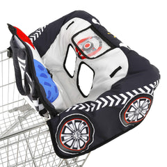 HIVVI police car cart cover fabric detail shows soft cotton filling