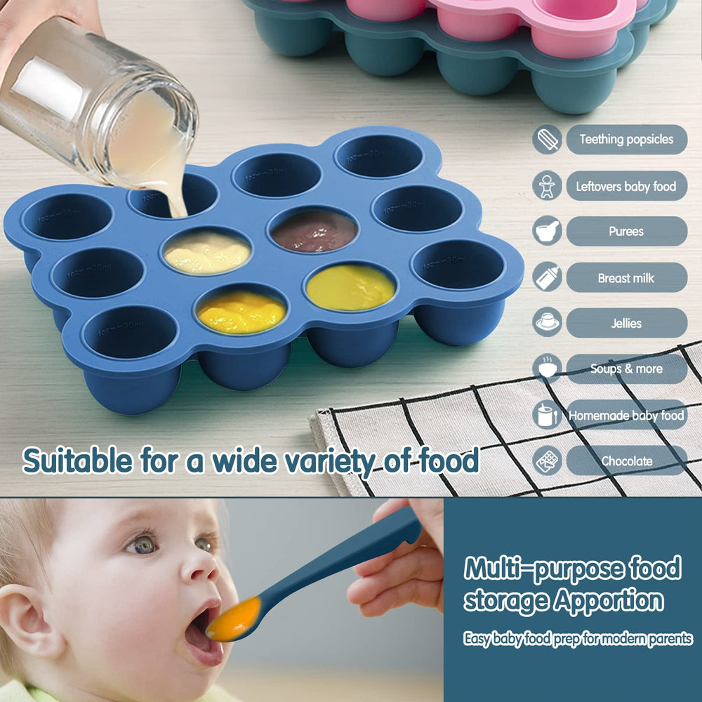 HIWOOD tray with 1 oz markings assisting precise portion sizing.