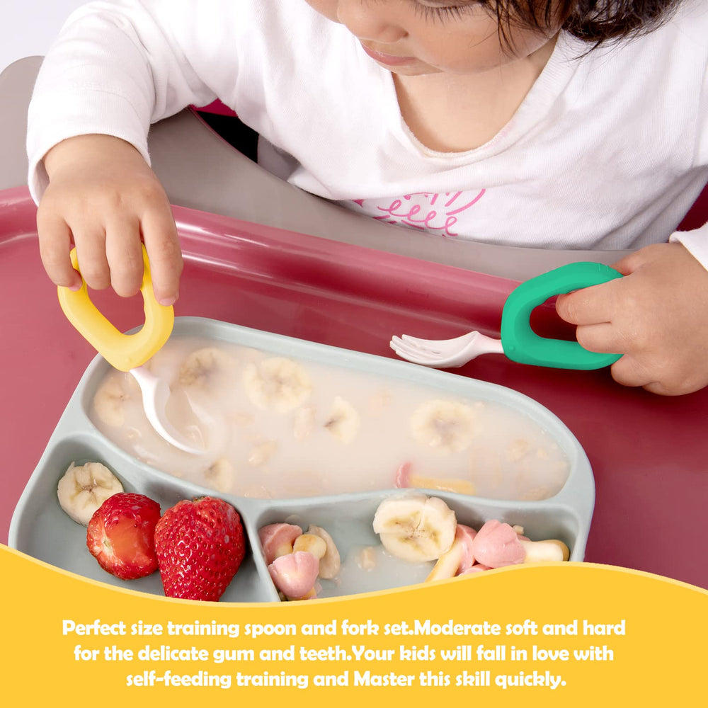 HIWOOD silicone and ABS materials are BPA-free and dishwasher safe for busy families.