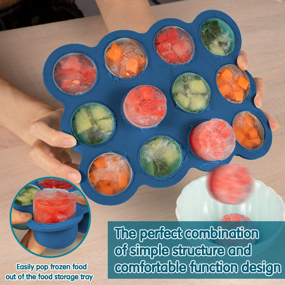 HIWOOD dishwasher-safe silicone tray for quick cleanup.