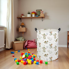 HIYAGON two-handles design makes it easy to move laundry or toys around