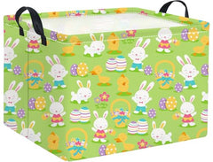 HIYAGON Easter Basket foldable design saves space when not in use