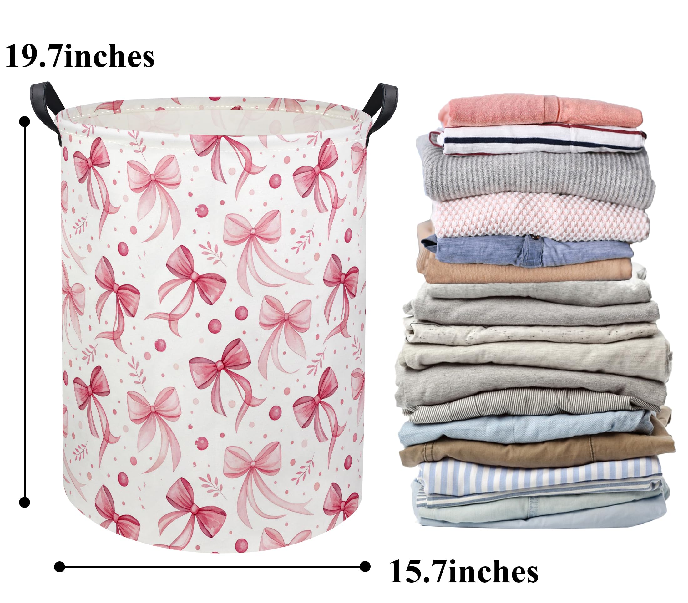 HIYAGON Kids storage basket serves as tidy toy organizer and clothing sorter.
