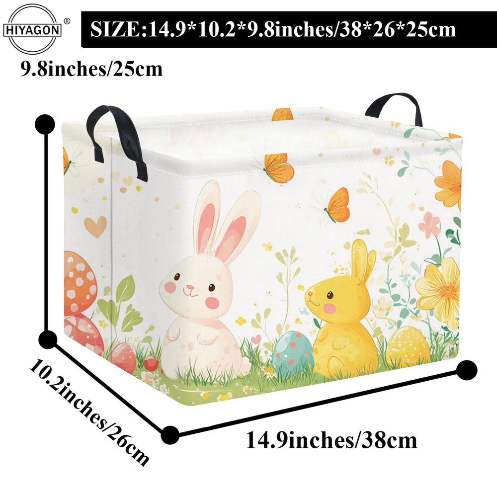 HIYAGON multiuse storage bin ideal for books toys clothes in bedrooms or offices