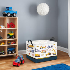 HIYAGON rectangular car basket side view shows sturdy frame for durable home use