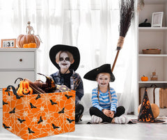 HIYAGON rectangular basket shown in collapsible flat form for space-saving storage.