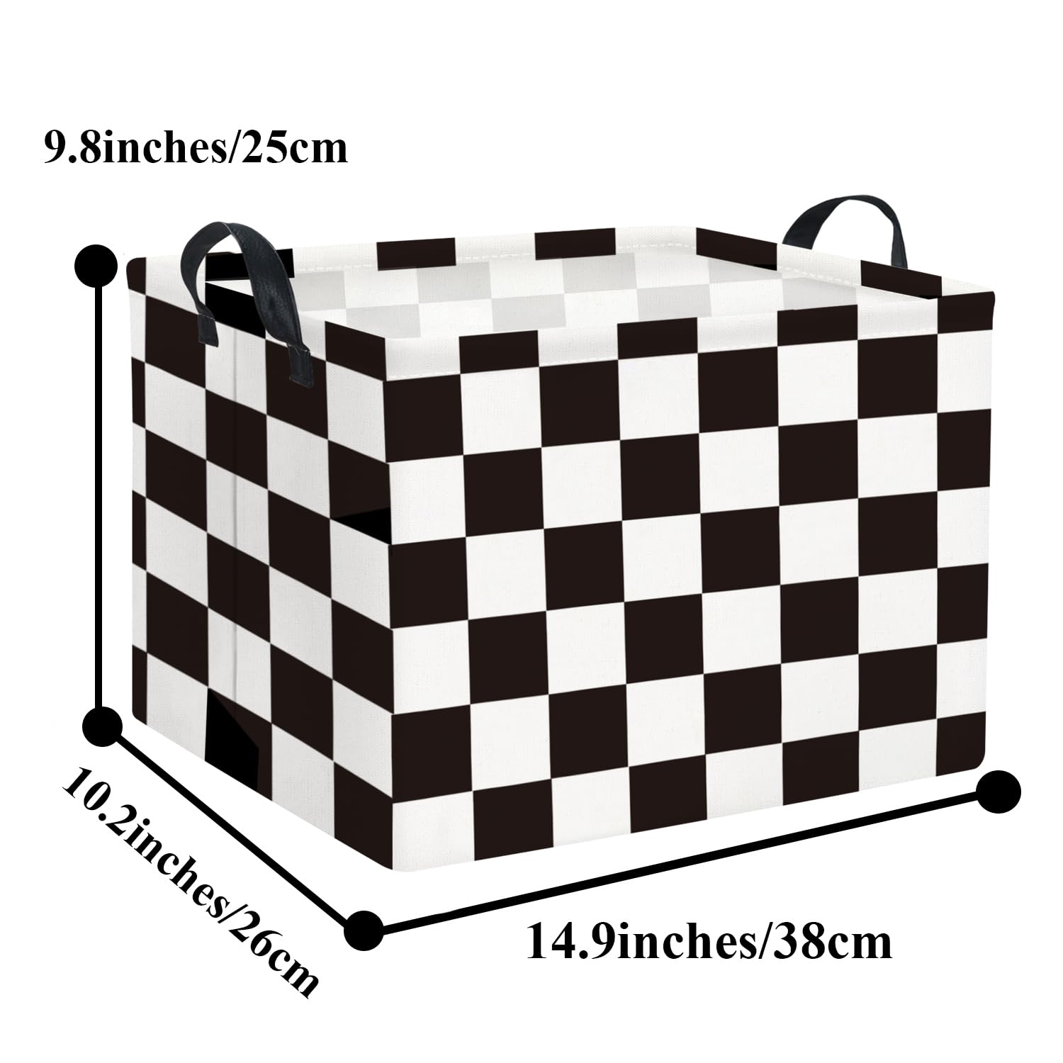 HIYAGON room decor and organization showcase featuring the racing-flag storage bin