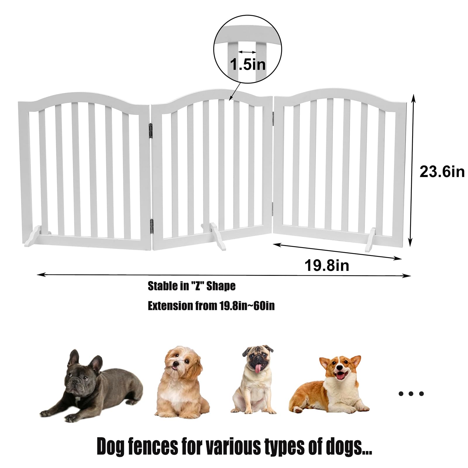 HJAYUXYO dog gate room divider separates play zones neatly.