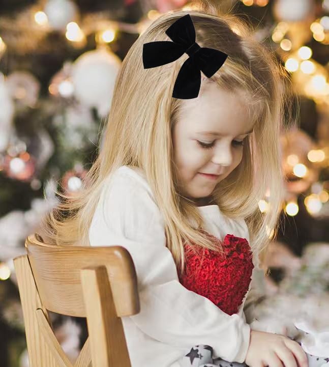 Hjiaruiky hair bows clip-on style for quick, mess-free styling.