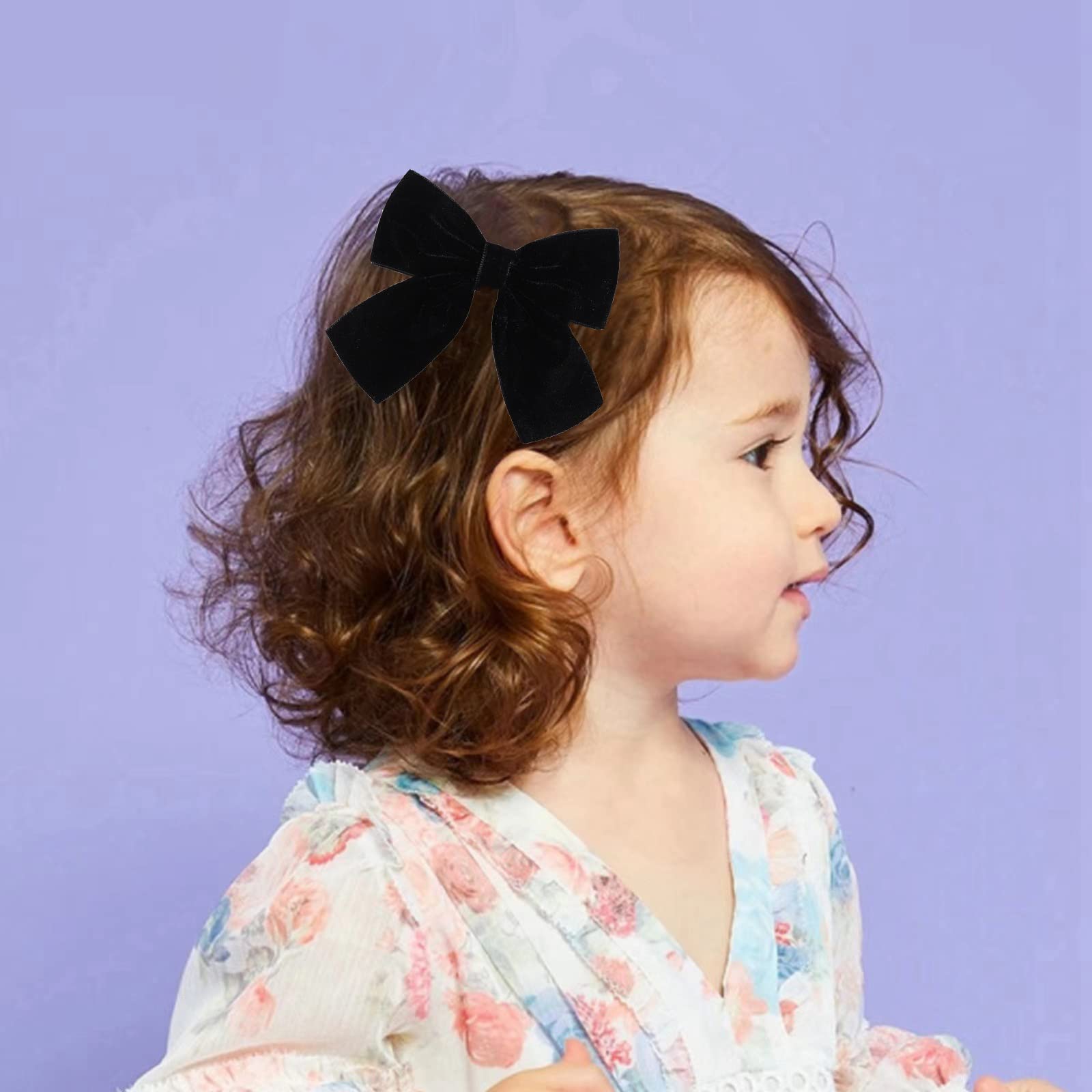 Hjiaruiky hair bows gift for little girls ideal for parties and photos.