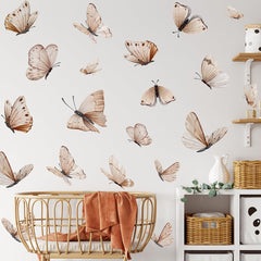 HJKlove boho butterfly wall decal adds vibrant color to your space