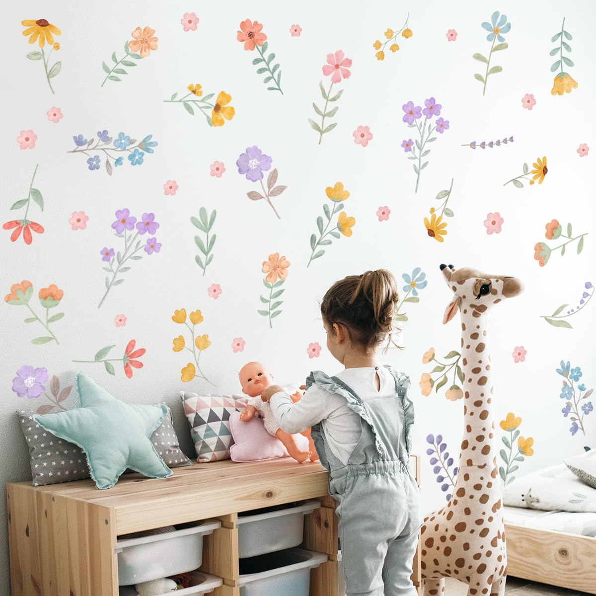 HJKlove decor that is easy to apply, remove, and reposition as styles change