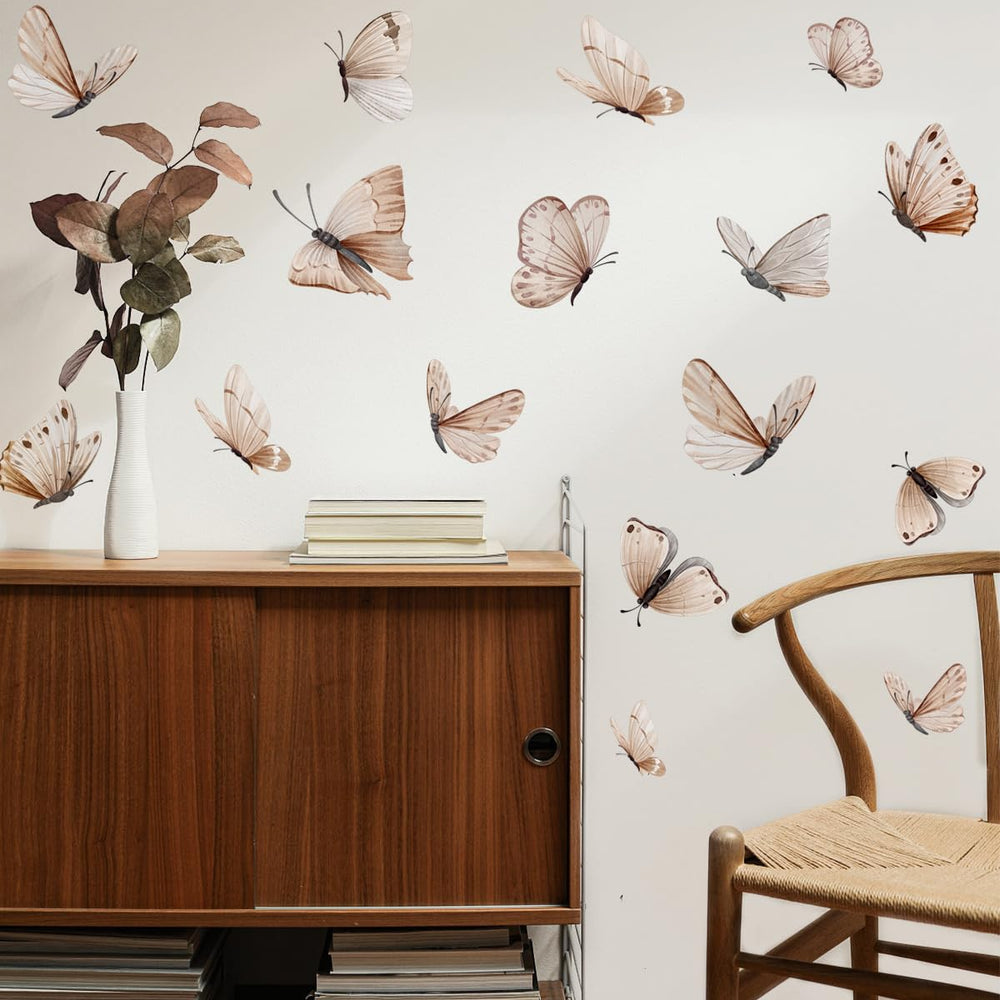 HJKlove colorful butterfly wall sticker brightens rooms with easy decor updates