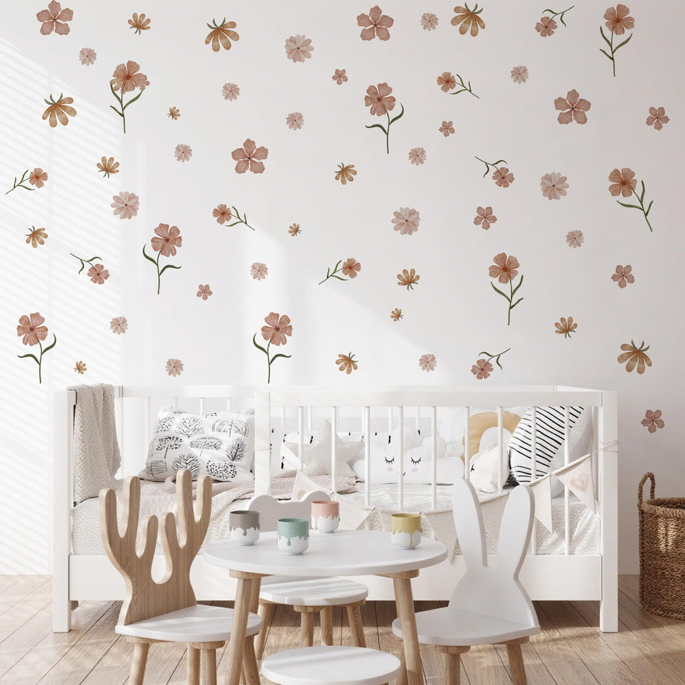 HJKlove removable wall decals dreamy blooms for easy layout changes in any room